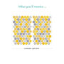 Yellow And Grey Polka Dot Wall Stickers, thumbnail 5 of 6