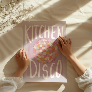 Kitchen Disco Art Print, 2 of 5