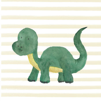 Dinosaur Nursery Art Prints Set, 2 of 4