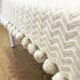 Pom Pom Ripple Crochet Blanket Kit, thumbnail 5 of 9