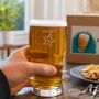 Personalised Engraved Pint Glass For 40th Birthday Gift, thumbnail 3 of 10