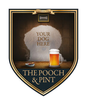 Your Dog On A Bar Sign In A Pub, 3 of 6