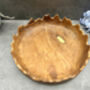 28cm Driftwood Teak Root Fruit And Nut Bowl – Wavy Edge, thumbnail 5 of 12