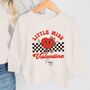 Little Miss Valentine Children's Sweatshirt, thumbnail 1 of 2