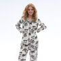 Women's Pyjamas In Organic Cotton, Paloma Long Set, thumbnail 1 of 10