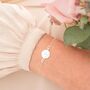 Initial And Date Personalised Bracelet Wedding Gift Set, thumbnail 4 of 12