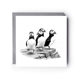 Puffin Rock Seaside Greeting Card, 3 of 6