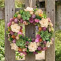 Colourful Floral Summer Wreath Collection, thumbnail 2 of 8