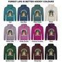 Personalised Forest Life Is Better Dog Lover Hoody, thumbnail 4 of 12