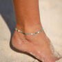 Giada Ombak Pearl Beaded Surf Anklet, thumbnail 3 of 7