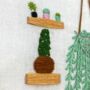 House Plant Embroidery Kit, thumbnail 8 of 10