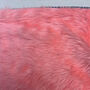 Vintage Ikea Bag Blue Stripes And Fluffy Pink Lining, thumbnail 6 of 6