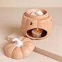 Pumpkin Starry Ceramic Wax Melt Burner, thumbnail 1 of 4