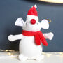 White Mouse Christmas Tree Decoration, thumbnail 2 of 2