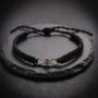 Eternal Connection Macrame Hidden Photo Bracelet, thumbnail 2 of 4