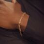 Mens Bracelet 925 Sterling Silver Rolo Link Bracelet, thumbnail 5 of 12