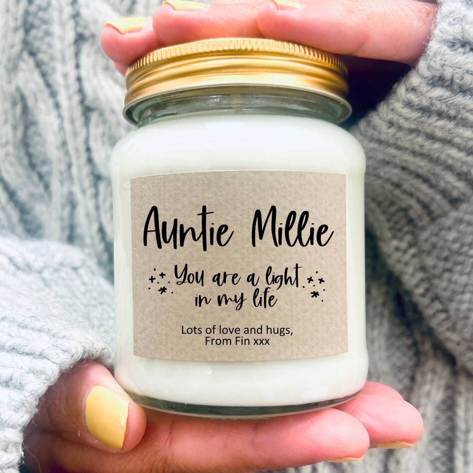 Light In My Life Handmade Scented Candle, 1 of 6