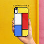 Personalised Mondrian iPhone Case, thumbnail 2 of 5