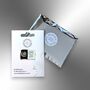 A Little Progress Book Moon Stars Galaxy Affirmation Enamel Lapel Pin Badge, thumbnail 5 of 9