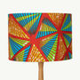 African Wax Print Geometric Lamp Shades, thumbnail 6 of 12