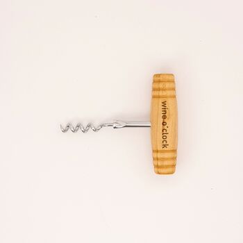 Personalised Wooden Handled Corkscrew, 4 of 5