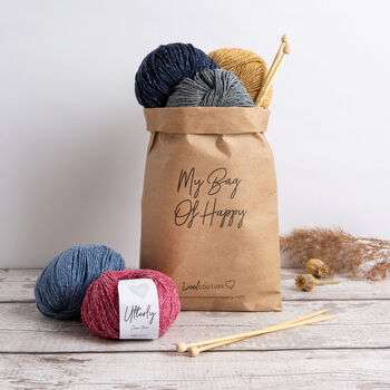 Sandsend Snood Beginner Knitting Kit, 8 of 8
