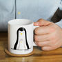Penguin Mummy And Me, Personalised Mug, thumbnail 2 of 5