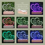 Personalised Mother's Day Light Up Acrylic Hearts, thumbnail 3 of 12