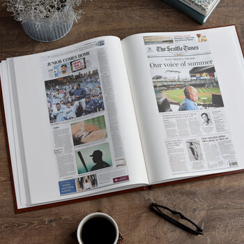 Seattle Mariners Personalised Gift Newspaper Book, 10 of 11