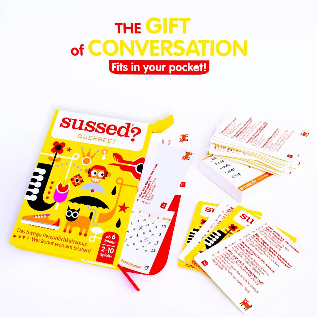 Sussed All Sorts German Card Game By Games to Get