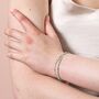 Semi Precious Stone Layered Beaded Bracelet, thumbnail 10 of 12