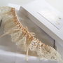 Marilyn Cosmetic Scallop Edge Bridal Garter, thumbnail 3 of 6