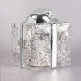 G Decor Clear Christmas Present With L.E.Ds, thumbnail 3 of 4