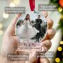 First Christmas Married Personalised Bauble Decoration, thumbnail 2 of 10