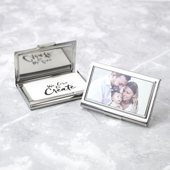 Personalised Photograph Business Card Case, 2 of 4