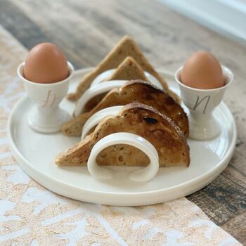 Toast Rack And Egg Cup Set, 2 of 2