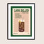 Retro Long Island Iced Tea Cocktail Print, thumbnail 4 of 4