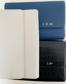 Travel Wallet With Monogram, 5 of 9