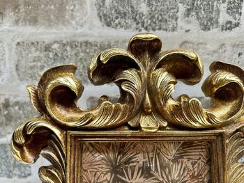 Dark Gold Baroque Rococco Photo Picture Frame 6x4 Ornate Vintage Design, 2 of 8