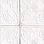 Tin Tile In White Wallpaper, thumbnail 4 of 4