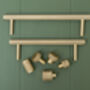 Knurled Kitchen Handles And Knobs Satin Brass, thumbnail 1 of 12