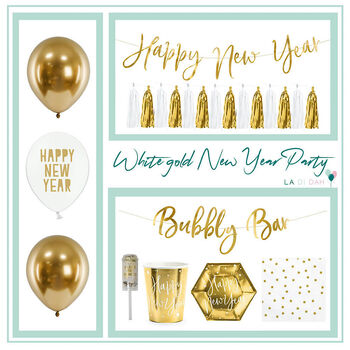 White Gold New Years Eve Party Box, 2 of 12