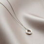 Petite 9ct Gold Russian Ring Charm Necklace, thumbnail 4 of 9