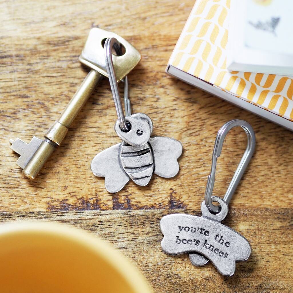 'You're The Bee's Knees’ Keyring, 1 of 5