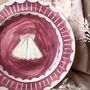 Shell Decorative Hand Painted Plate, thumbnail 2 of 4