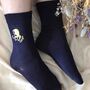 Zodiac Star Sign Bamboo Socks Birthday Gift For Her, thumbnail 7 of 10