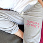 Personalised Lazy Sweatpants, thumbnail 1 of 3