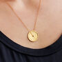 Gold Spinner Necklace For Anxiety Relief, thumbnail 9 of 9
