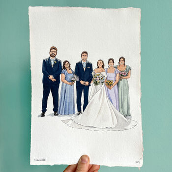 Personalised Family Portrait, 7 of 12