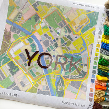 York City Map Tapestry Kit, 7 of 9